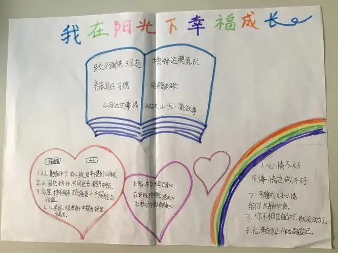 积极向上的学习生活手抄报 积极向上的手抄报-蒲城教育文学网