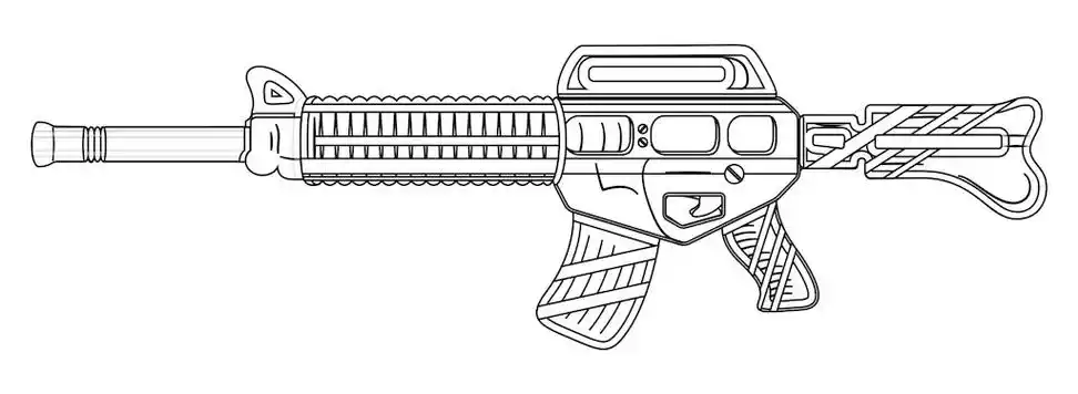 m249机枪怎么画m249机枪怎么画简笔画