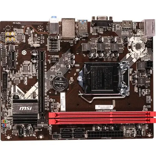 msi 微星 h310m d matx主板(intel lga1151,h310)