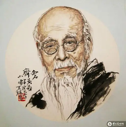 齐白石:尤其爱他画的一幅"自画像"