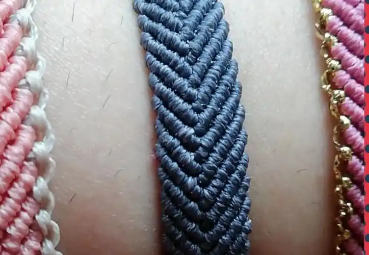 【sheidaknots】串珠绳编手链制作教程083
