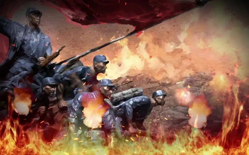 激烈战火回忆视频背景