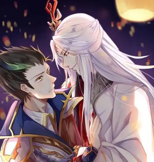 明世隐和狄仁杰王者荣耀明世隐同人图欣赏,什么神仙颜值:明世隐和弈星