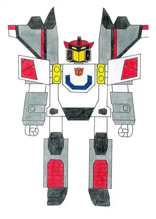 一步一步画金刚简笔画 变形金刚怎么画简单又帅气