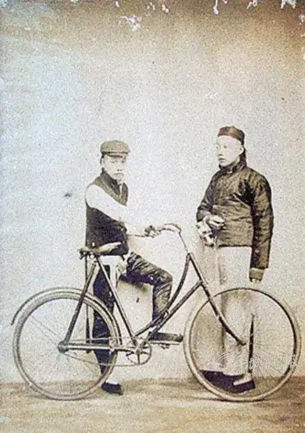 大清光绪年间自行车