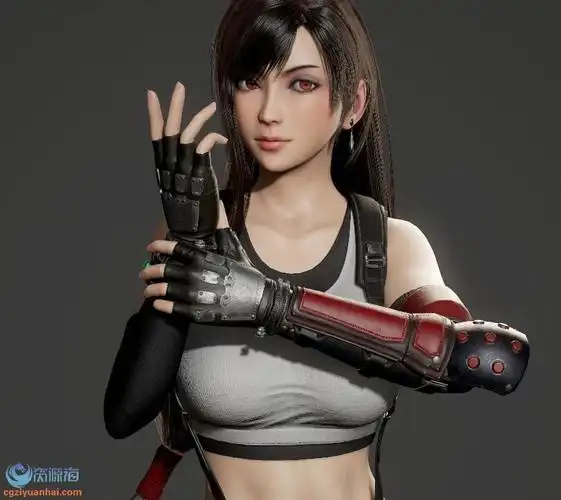 最终幻想蒂法模型合集资源3dmaxmayafbx次时代cg素材