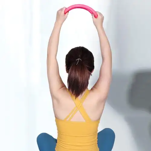 瑜伽背部拉伸伸开美背颈椎矫正魔力拉筋健身瑜伽圈