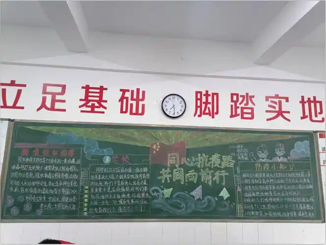 高二第一期黑板报白板报评比结果公示