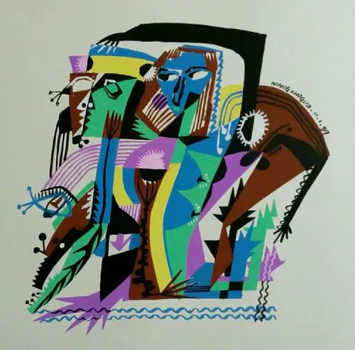 艺术家王新国(现代装饰画作品欣赏)