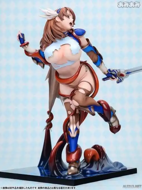 手办鉴赏室:魔剑黑猫500姐 勇者大战触手史莱姆