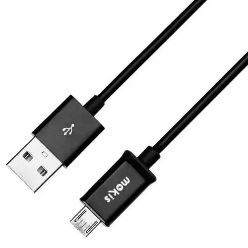 摩奇思(mokis) micro usb 安卓接口手机数据线/充电线 1.