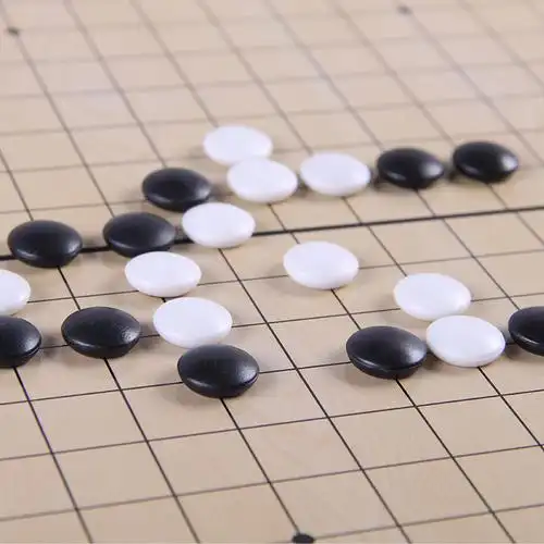 棋子先行者儿童磁性围棋套装初学者便携折叠棋盘围棋