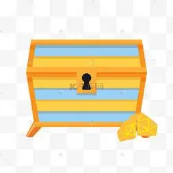 宝箱宝物卡通插画卡通首饰图片手绘钻戒古代物品易碎物瓶子紫珍珠宝物