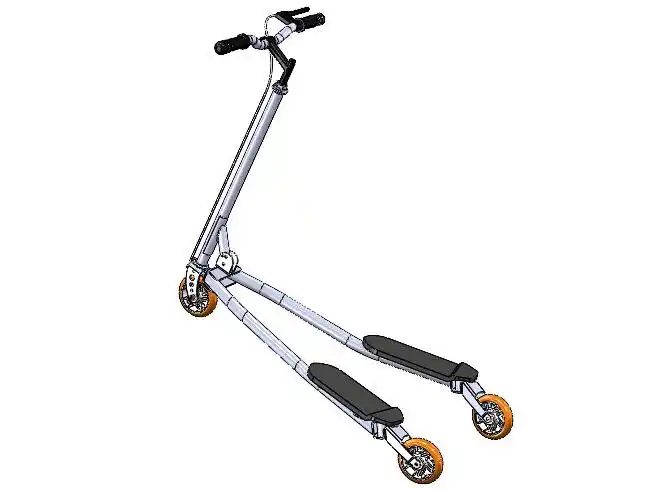 双板儿童滑板车