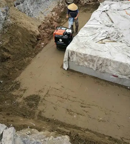 金城立交12c004承台基坑回填