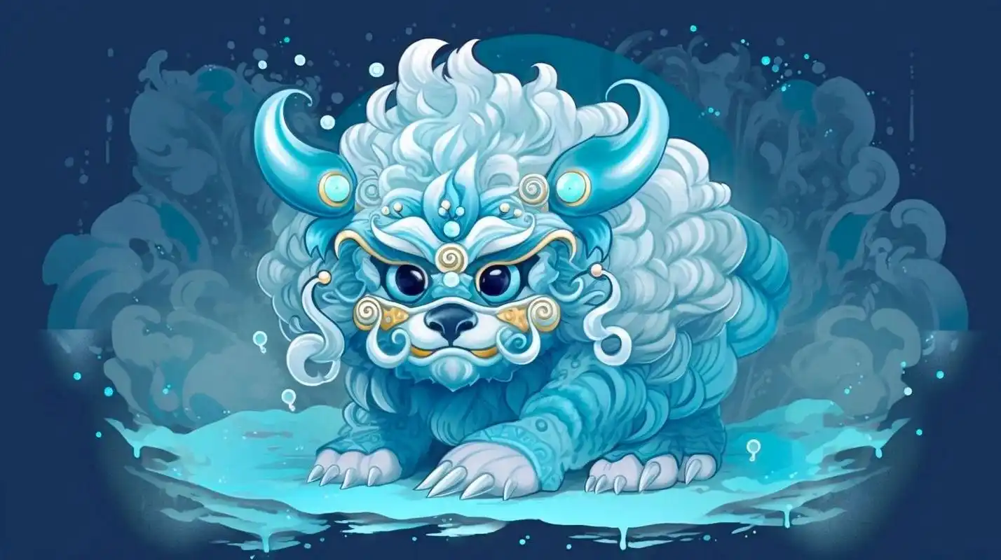 好运祥瑞神兽壁纸图!五大山海经萌宠神兽 ai绘画系列作品更新!