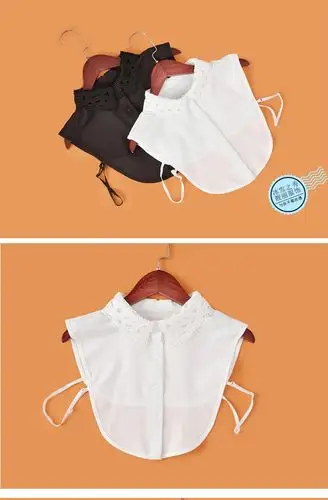 假领子女百搭假领衬衫蕾丝装饰领雪纺假衣领衬衣毛衣假领女秋冬季