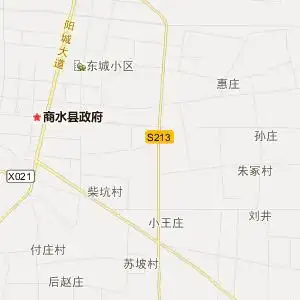 周口市商水县地图