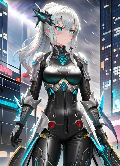 原来女机甲才是我最喜欢的风格