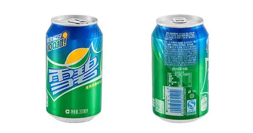 雪碧碳酸饮料330ml24听清爽柠檬味汽水碳酸饮料整箱批发