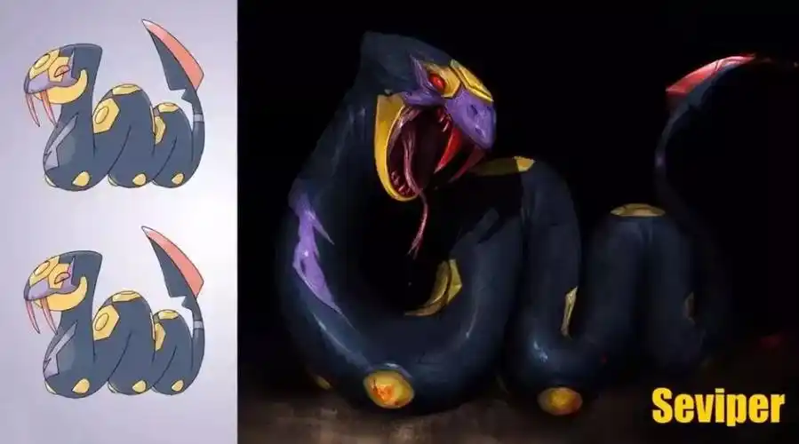 真实画风下的神奇宝贝耿鬼很吓人果然翁最可怕