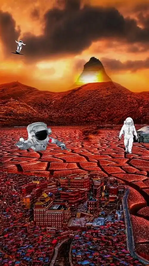 原来火星上曾经也有这么漂亮的房子