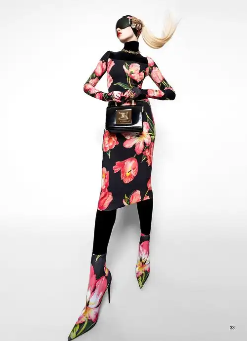 dolcegabbana杜嘉班纳2022秋冬女装flower系列