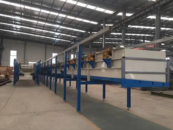 自动下料装置 _电镀设备|电镀生产设备|电镀生产线|电镀自动线-江苏宏