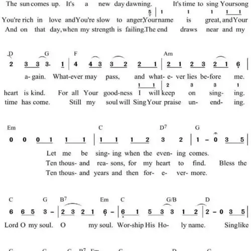 10000reasons【钢琴版伴奏】