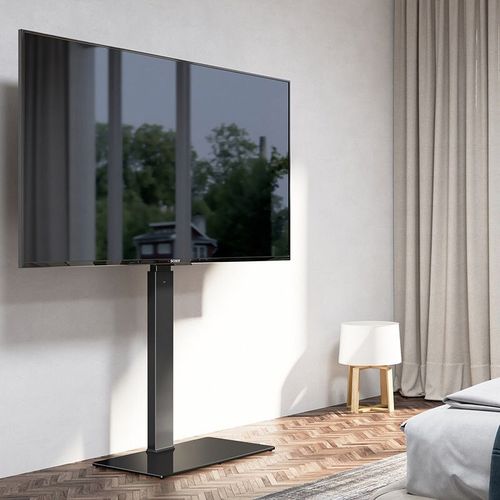 fitueyes落地电视支架免打孔液晶显示器挂架通用索尼小米海信75寸