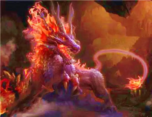 断浪的先祖曾经打伤了火麒麟,斩下一枚鳞片,造就了火麟剑.