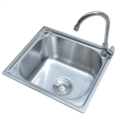 九牧王水槽同款厨房304洗手盆不锈钢洗菜盆单槽水槽简易洗碗槽水池单