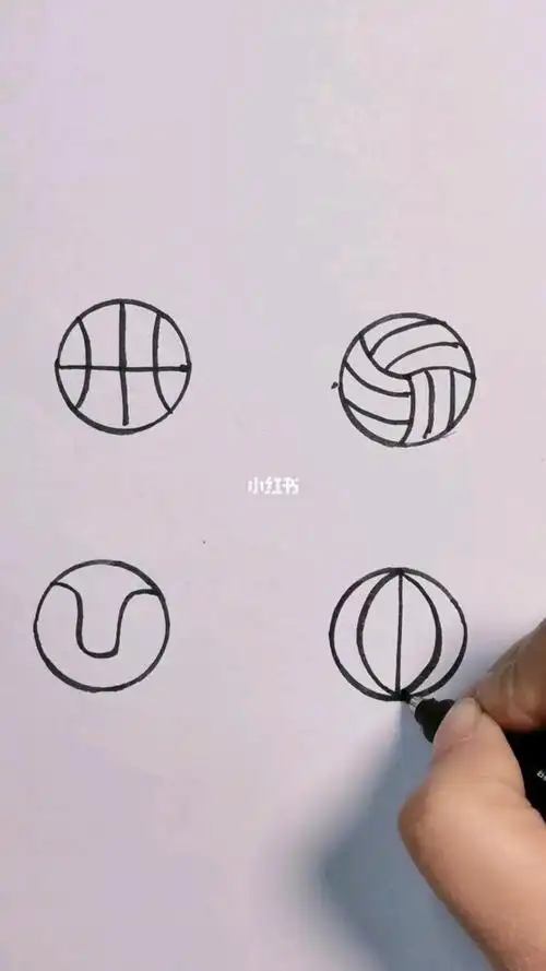 用圆画的简笔画简单易学的简笔画