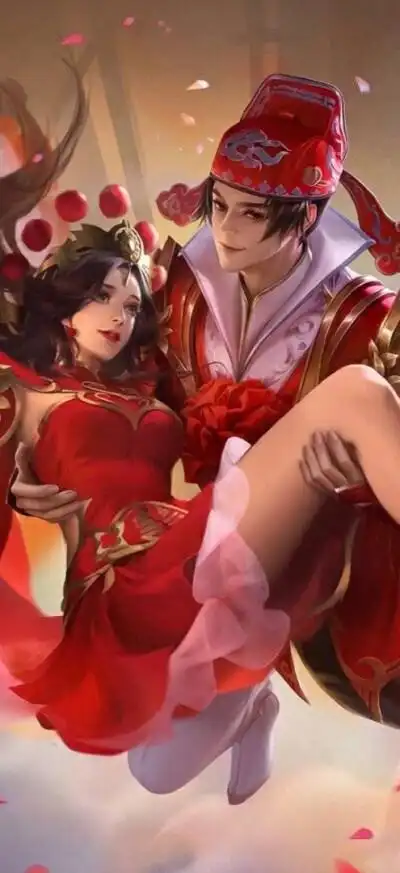 王者荣耀,露娜,孙悟空,紫霞,至尊宝,大圣娶亲,一生挚爱