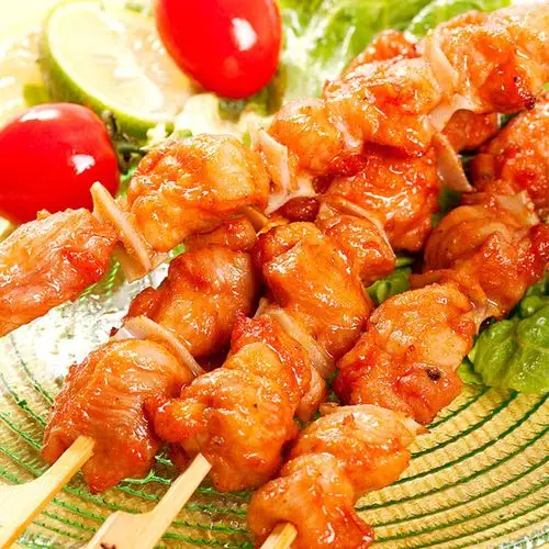 六和骨肉相连串 1kg/包25串*10包 新奥尔良烤鸡肉串 脆骨鸡肉串