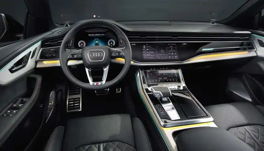 新款奥迪q8官图发布,灯组迎来新升级