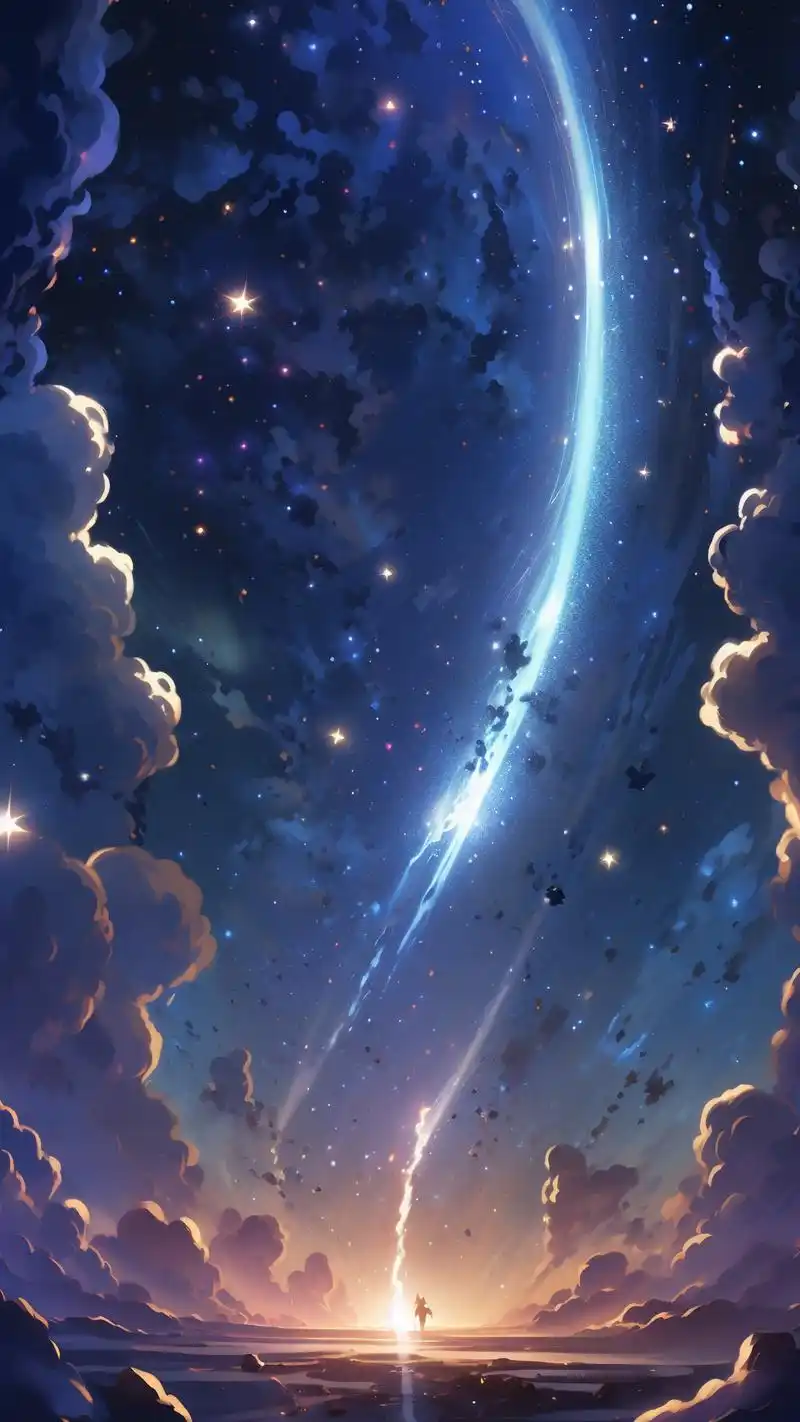 这组高级感星空锁屏壁纸,绝对能满足你的需求!