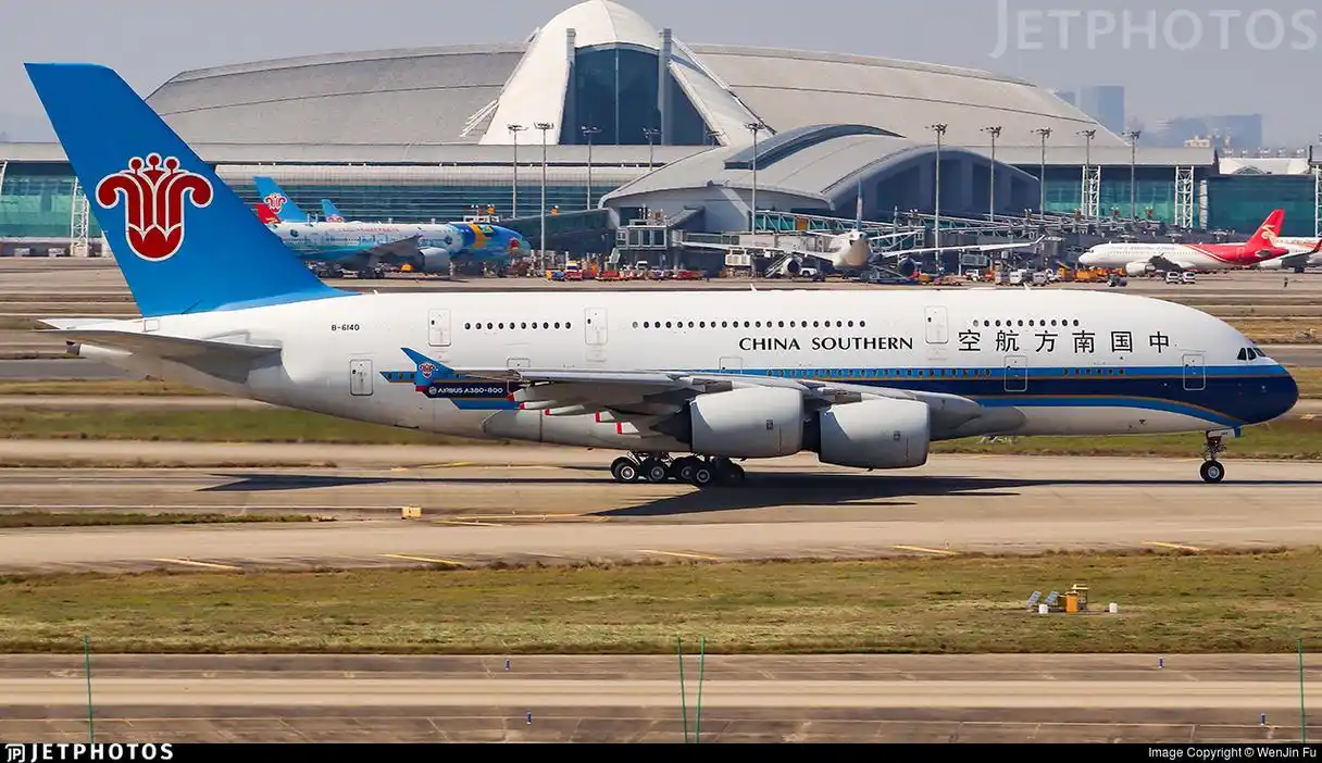 图片欣赏:南方航空的a380