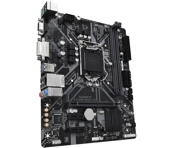 gigabyte技嘉h310mds2v台式机办公主板支持ddr48代9代主板