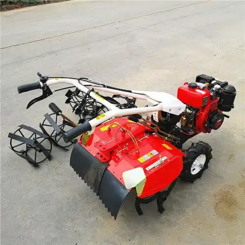 手扶微耕机 小型四驱耕地机