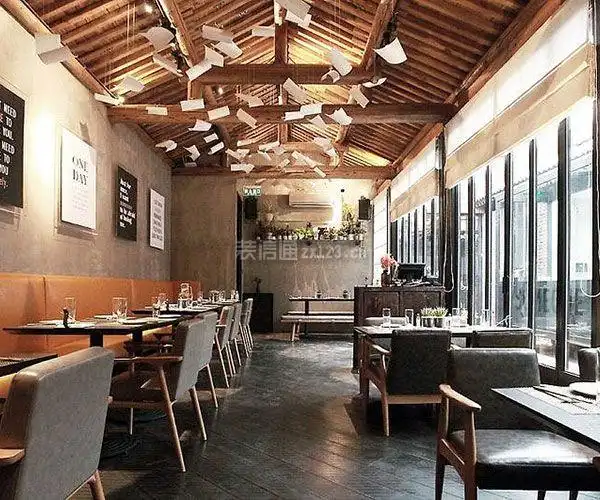 150平米现代茶餐厅装修案例
