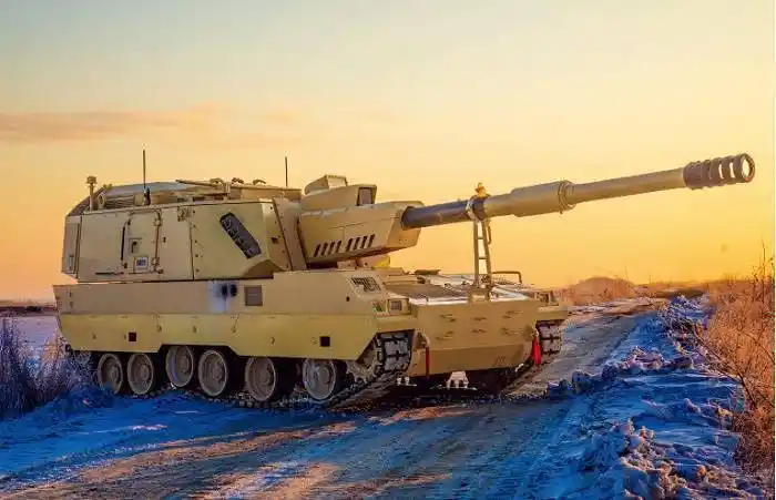 plz45a4自行加榴炮首次亮相 采用模块化装药和自动装填 性能更强_火炮