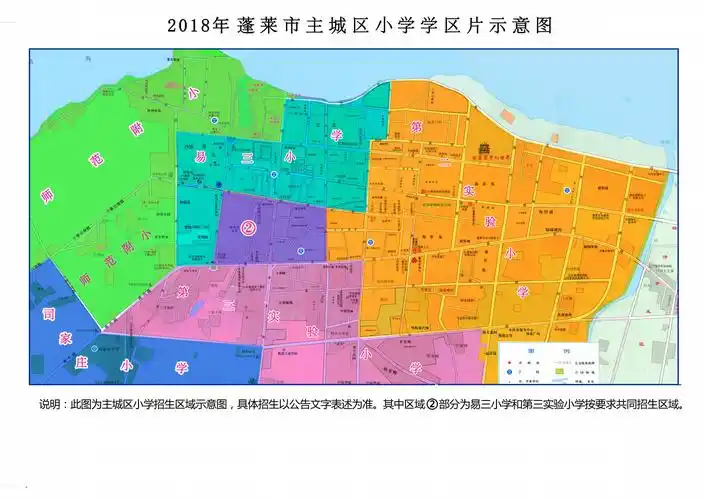 2018年蓬莱市主城区小学招生公告