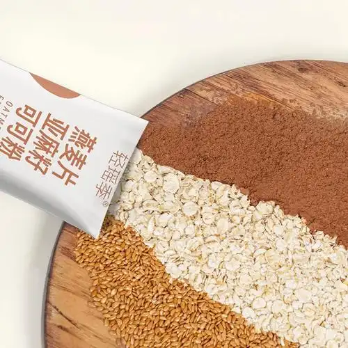 燕麦片亚麻籽可可粉组合帕梅拉晚餐隔夜燕麦杯餐7条 袋 轻瑶季 - 备货