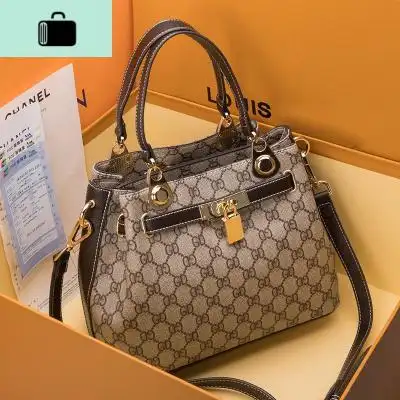 女2020新款潮皮时尚百搭手提大包单肩斜挎包凯丽包new lake女士手提包