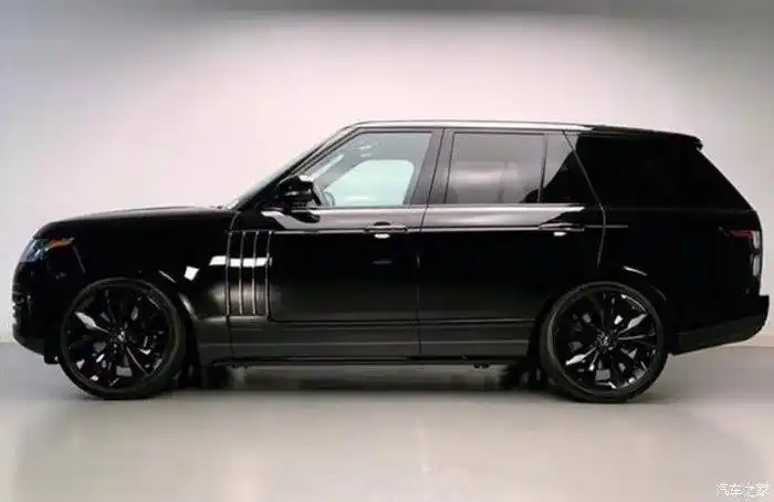 搭50t机增黑色专属外观路虎揽胜曜夜版实拍曝光