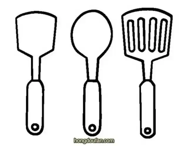 到空空的餐盘,我们收集了9张厨房的小工具简笔画,一起来看看如何画画