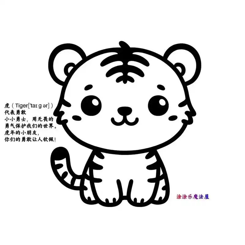 十二生肖涂涂乐奇幻之旅,让我们一起来给它们涂色,发现每个生肖 - 抖