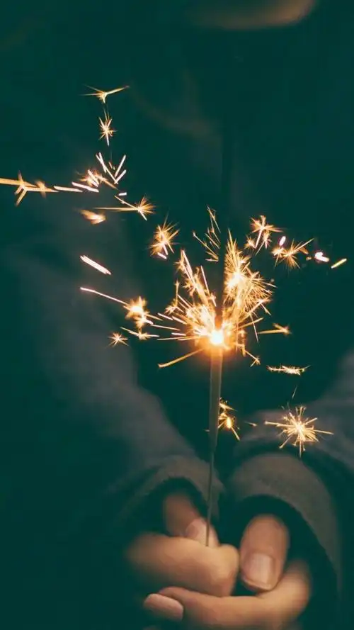 好看的烟花图片最经典的余生我陪你看尽烟花