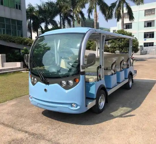 g20峰会绿通lts14c14座电动观光车旅游景区接驳电动车酒店接待车